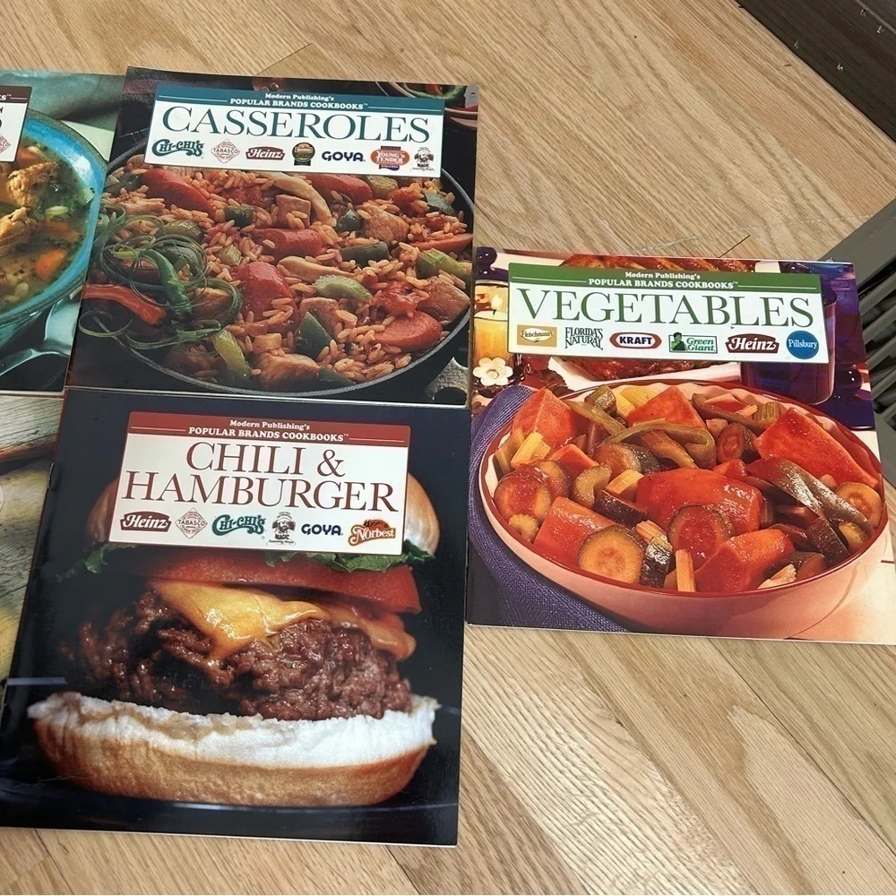 Popular Brands Cookbooks Bundle Modern Publishing’s Soup Chicken Casserole